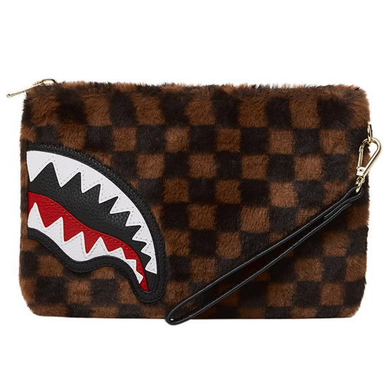 Sprayground Fur Sharks In Paris Pouchette